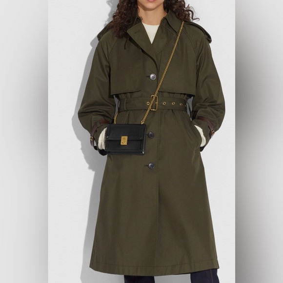 🎊Last One In Stock🎊Coach Small Black Calf Leather Belt Bag - Picture 15 of 16